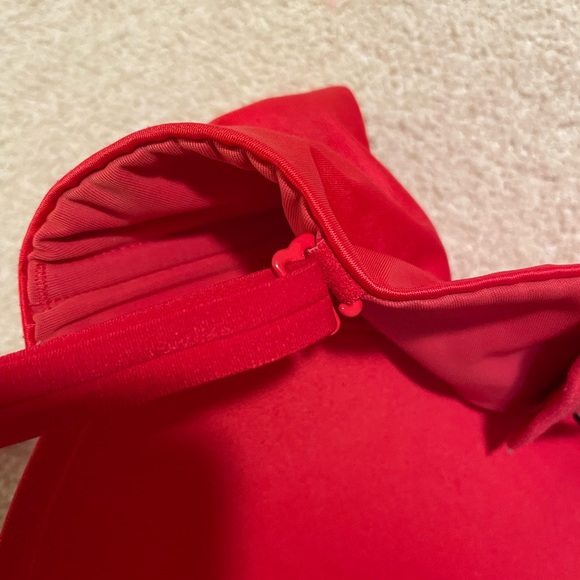 Red rhinestone Multi-way Victoria secret Bra 34dd - Picture 3 of 4